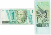 купить Бразилия 1 реал 1997-2003
