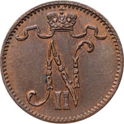 купить 1 пенни (penni) 1913 Российская Финляндия