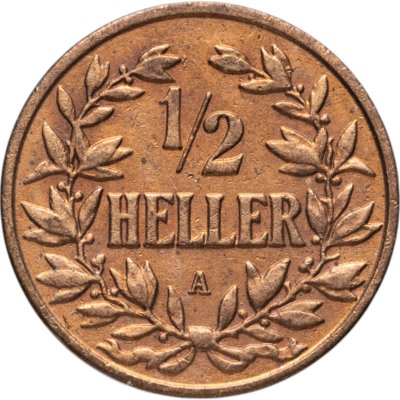 купить Германская Восточная Африка 1/2 геллера (heller) 1904 A