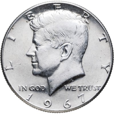купить США 1/2 доллара (50 центов) 1967 Кеннеди