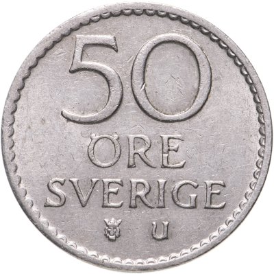 купить Швеция 50 эре (ore) 1970