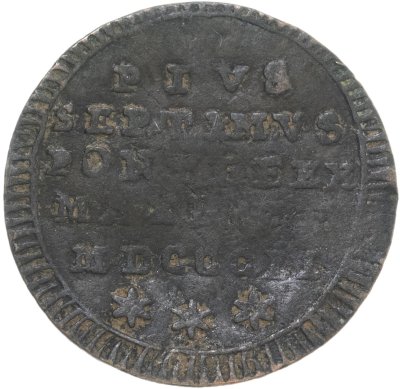 купить Папская область ½ байокко, 1816