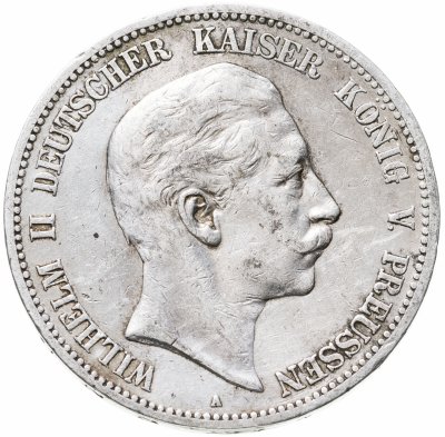купить Германская Империя, Пруссия 5 марок (mark) 1899