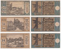 купить Германия (Бранденбург: Берлин) набор из 3-х нотгельдов 1921 (92.1/B1)