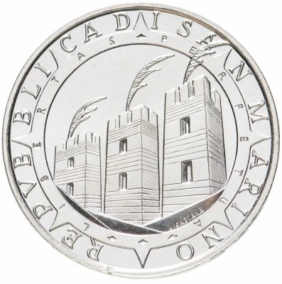 купить Сан-Марино 1000 лир (lire) 1992 "500 лет открытию Америки"