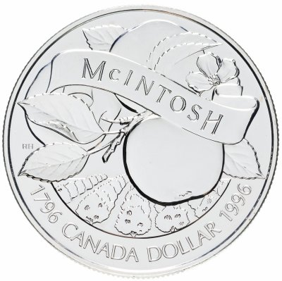 купить Канада 1 доллар (dollar) 1996 "Яблоки Мекинтош"