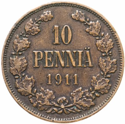 купить 10 пенни (pennia) 1911