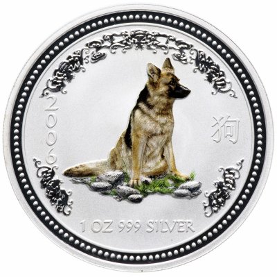 купить Австралия 1 доллар 2006 "Восточный календарь - Год собаки"