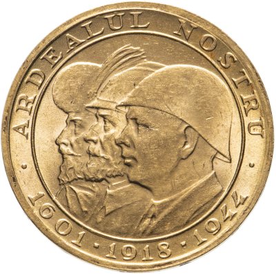 купить Румыния 20 лей 1944 Румынские короли