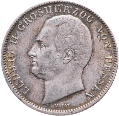 купить Германия (Гессен-Дармштадт) 1/2 гульдена 1838