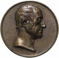 купить Великобритания 1829 настольная медаль "Френсис Генри Эгертон 8-й граф Бриджтоутер" 40мм