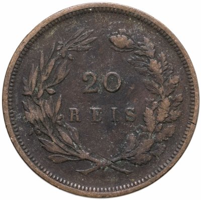 купить Португалия 20 рейс (reis) 1892