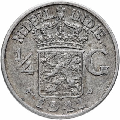 купить Голландская Ост-Индия 1/4 гульдена (gulden) 1941