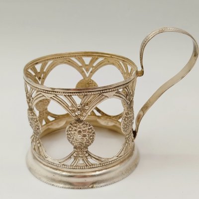 купить Подстаканник, выполненный в технике скани, металл, СССР, 1970-1990 гг.