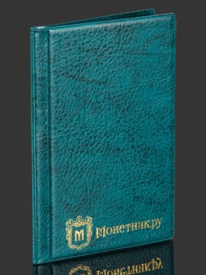 купить Монетник для монет "КОМБИ" 138 ячеек, Альбом для коллекционера с ячейками: 25х25 мм,33х30 мм,52х52 мм, зеленый