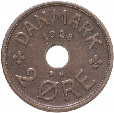 купить Дания 2 эре (ore) 1928
