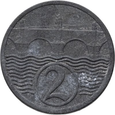 купить Чехословакия 2 геллера (halere) 1923