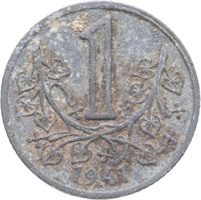 купить Богемия и Моравия 1 крона (crown) 1941