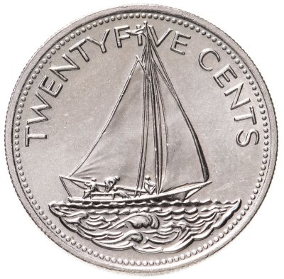 купить Багамы 25 центов (cents) 2005