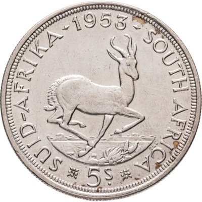 купить ЮАР 5 шиллингов (shillings) 1953