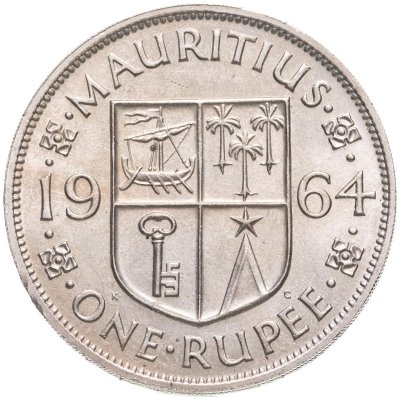 купить Маврикий 1 рупия 1964