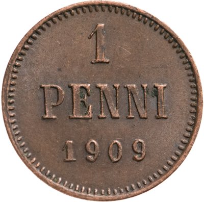 купить 1 пенни (penny) 1909