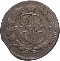 Купить 5 копеек 1766 ММ