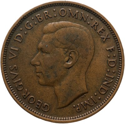 купить Великобритания 1 пенни (penny) 1938