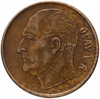 Купить Норвегия 5 эре (ore) 1958-1973, случайная дата