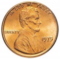 купить США 1 цент 1975 г.