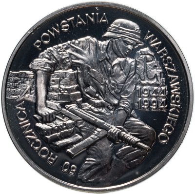 купить Польша 100000 злотых (zlotych) 1994 50 лет Варшавскому восстанию