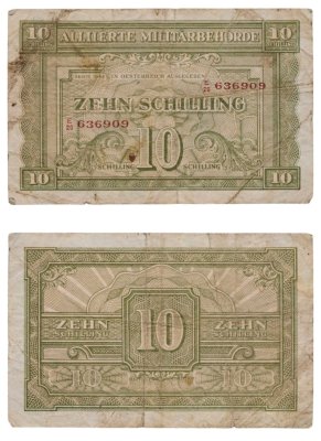 купить Австрия 10 шиллингов 1944