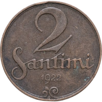 купить Латвия 2 сантима (santimi) 1922