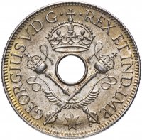 Купить Новая Гвинея 1 шиллинг (shilling) 1935 Георг V