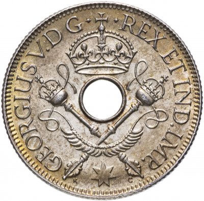купить Новая Гвинея 1 шиллинг (shilling) 1935 Георг V