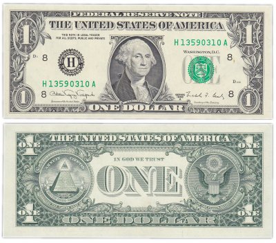 купить США 1 доллар 1988A (Pick 480b) H-Сент Луис