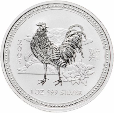 купить Австралия 1 доллар 2005 "Восточный календарь - год Петуха"