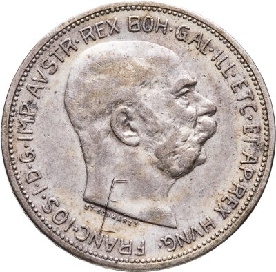купить Австрия 2 кроны (corona) 1912