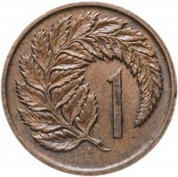 Купить Новая Зеландия 1 цент (cent) 1967-1985