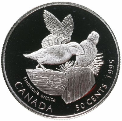купить Канада 50 центов (cents) 1995