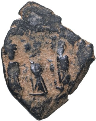 купить Византийская империя, Констант II, 641-668 годы, фоллис.