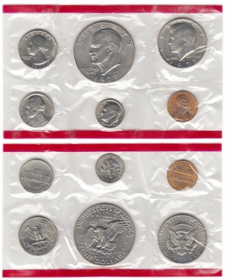 купить США годовой набор 1977 D(6 монет)