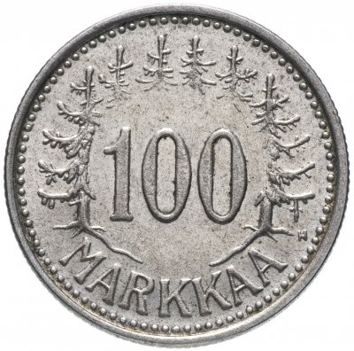 купить Финляндия 100 марок (markkaa) 1957