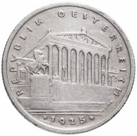Купить Австрия 1 шиллинг (schilling) 1925