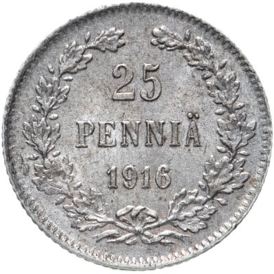 купить 25 пенни (pennia) 1916 S