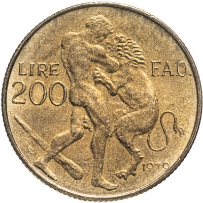 купить Сан-Марино 200 лир (lire) 1979 "Институциональные органы государства"
