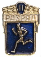 Купить Значок СССР 1977г "2 Разряд", Булавка