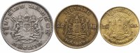 Купить Таиланд, набор из 3 монет 1957-1962