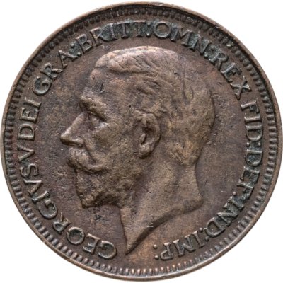 купить Великобритания 1 фартинг (farthing) 1931