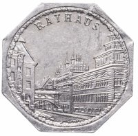 купить Германия (Нюрнберг) нотгельд 20 пфеннигов 1921 "Ратуша" трамвайный жетон